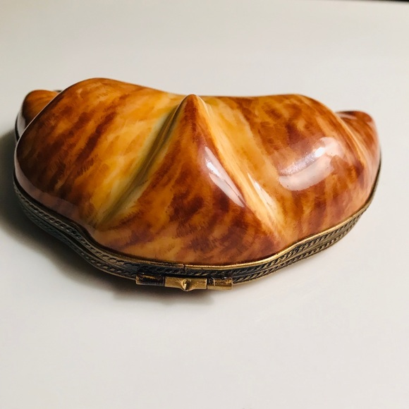 NEW Limoges Croissant Box Collectible RARE NEW WITHOUT TAGS - Picture 11 of 15